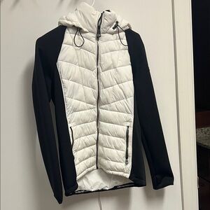 Calvin Klein Performance Black and White Puffer Jacket